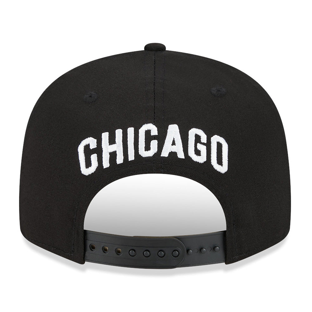 New Era - 9Fifty Side Patch Script White Sox Snapback - Black